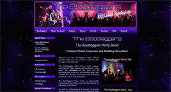 Desktop Screenshot of bootleggerspartyband.co.uk